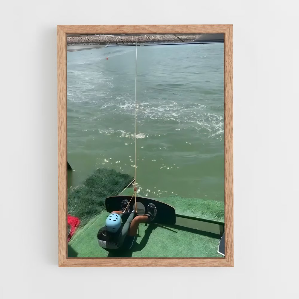 Poster Pêcheur des Champions – affiche Wakeboarding (vue 4)